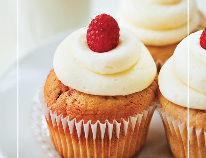 Raspberry Swirl cupcake recipe